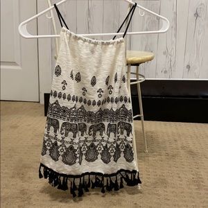 tribal print tank top